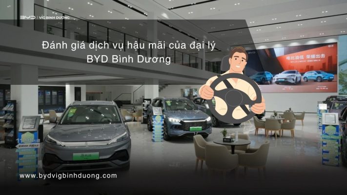 Đánh giá dịch vụ hậu mãi của đại lý BYD Bình Dương