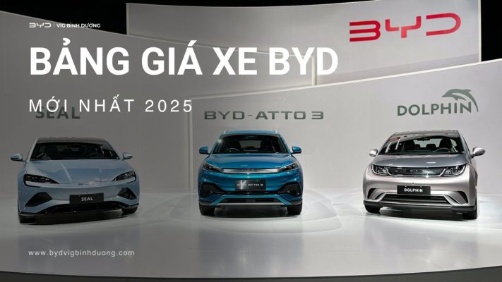 Bảng giá xe BYD năm 2025