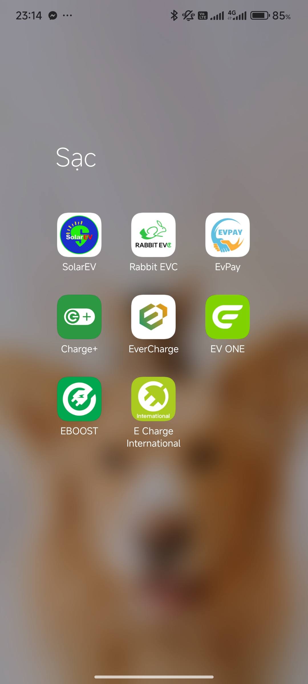 Các app sạc xe điện BYD