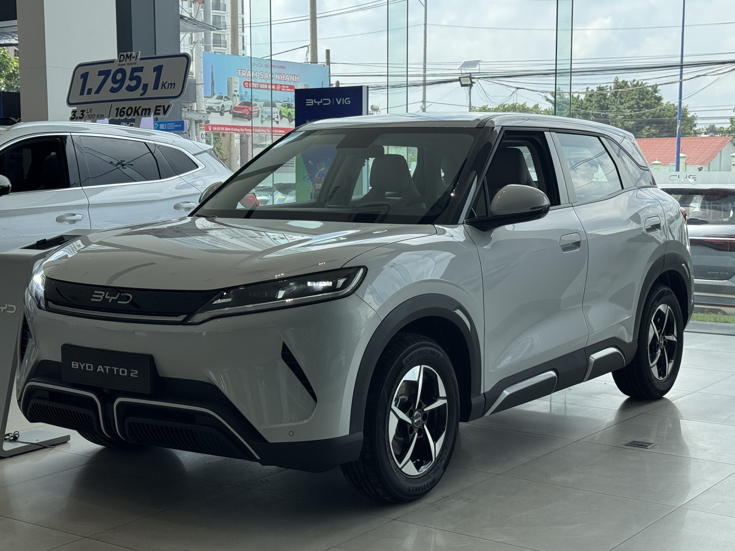 BYD Atto 2 2026 tại showroom BYD Bình Dương